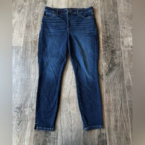 Kut from the Kloth Dark Wash High Rise Skinny Jeans